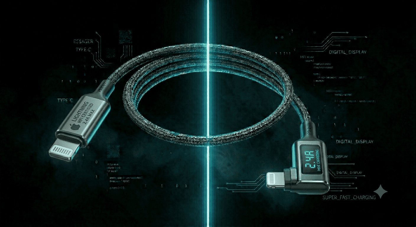 Сертифікований MFi кабель Apple Lightning 2.4A